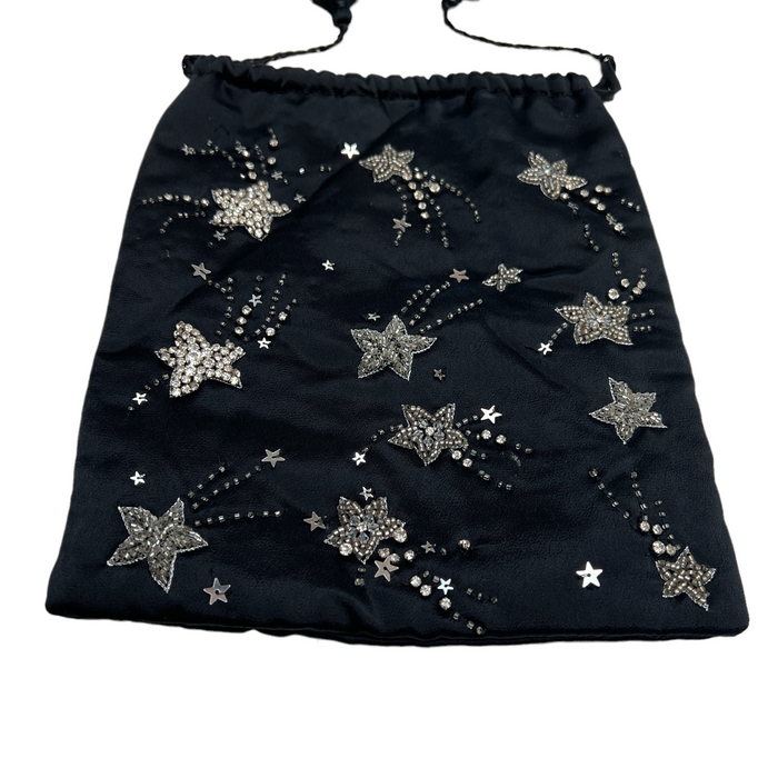 Crystals Embellished Evening Pouch