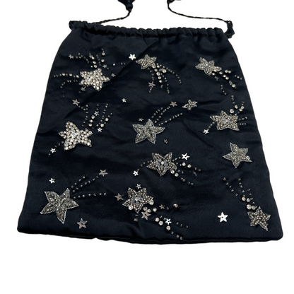 Crystals Embellished Evening Pouch