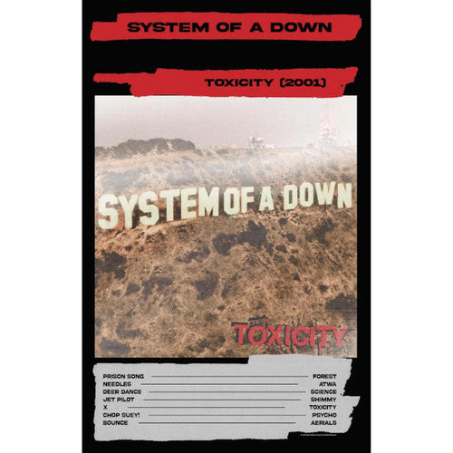 Deluxe Flag - System of a Down - Toxicity