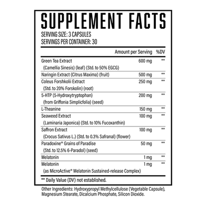 Supplement Facts Exterminate