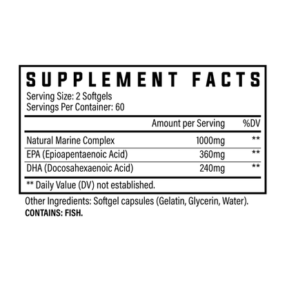 Fish Oil Supplement Facts