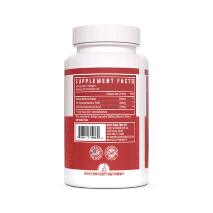 HugeSupplements Fish Oil