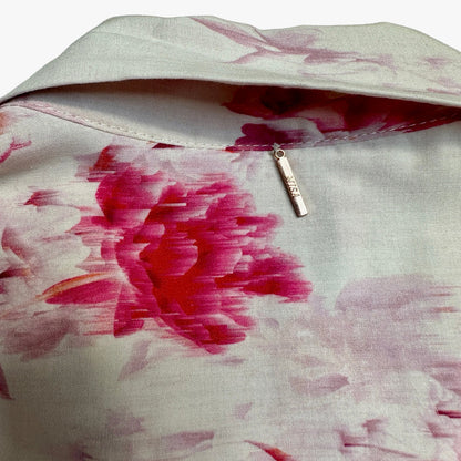 Flower Print Shirt - S