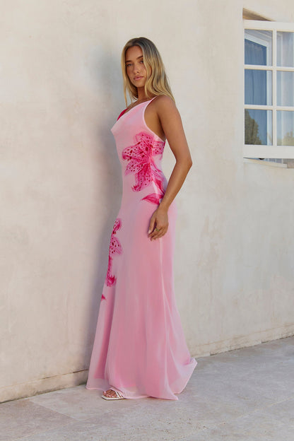 Lily Glowspell Maxi Dress Pink