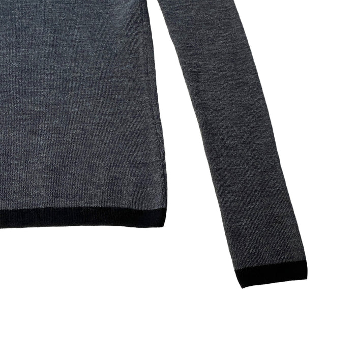 Grey Light Wool Sweater - S