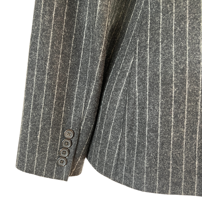 Grey Wool Blazer - 10