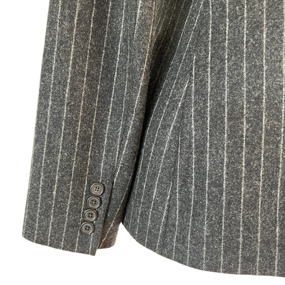 Grey Wool Blazer - 10