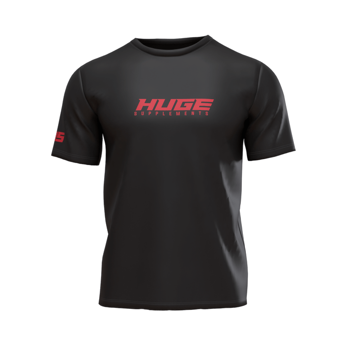 HUGE RED ON BLACK T-Shirt