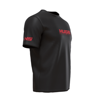 HUGE RED ON BLACK T-Shirt