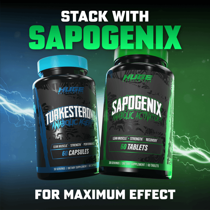 Stack Turkesterone with Sapogenix