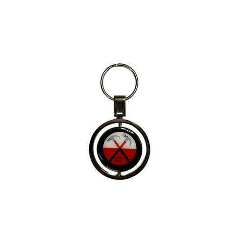 Key Ring - Pink Floyd - The Wall Hammers - Spinning Circle