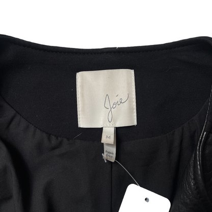Leather & Fabric Jacket - M