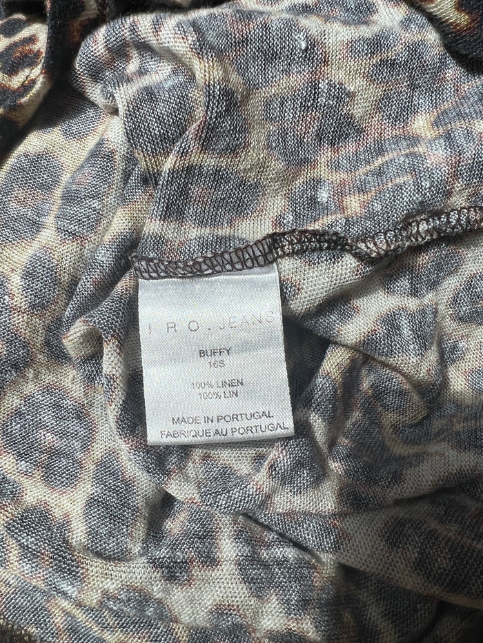 Leopard Print T-shirt - XS
