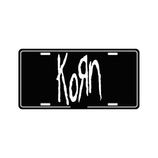 License Plate - Korn - Logo