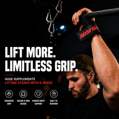 Lifting Straps With D-Rings