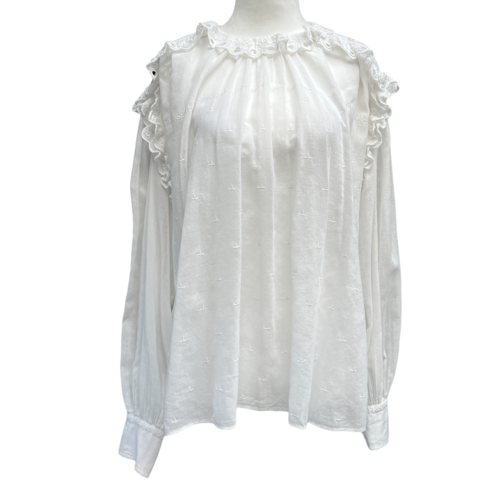Light Cotton Blouse - XS