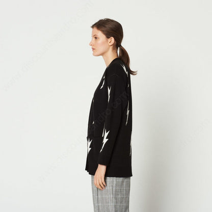 Lightning Bolt Cardigan - S