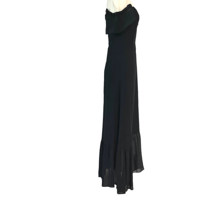 Off-The-Shoulder Black Dress - 2
