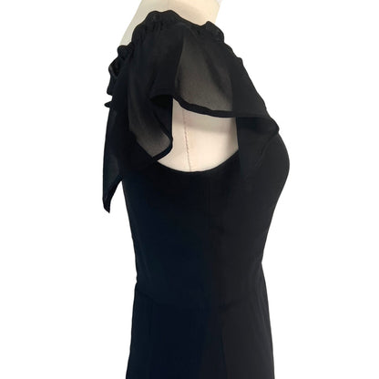 Off-The-Shoulder Black Dress - 2