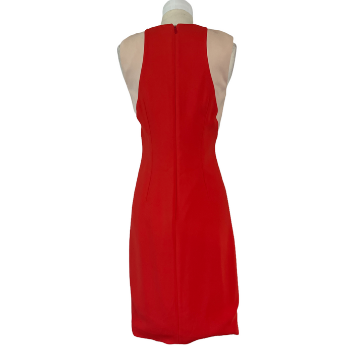 Orange and Beige Dress - M