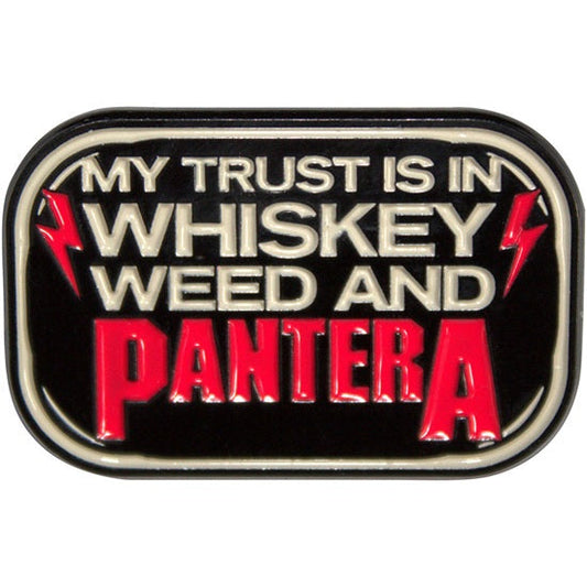 Pin Badge - Pantera - Whiskey