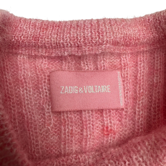Pink Oversized Sweater - M