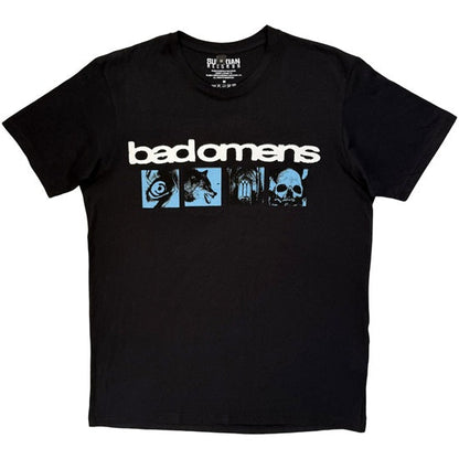 Premium Carbon Tee - Bad Omens - Specter Collage - Front