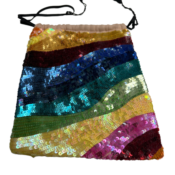Rainbow Sequins Bag