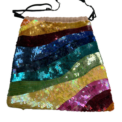 Rainbow Sequins Bag