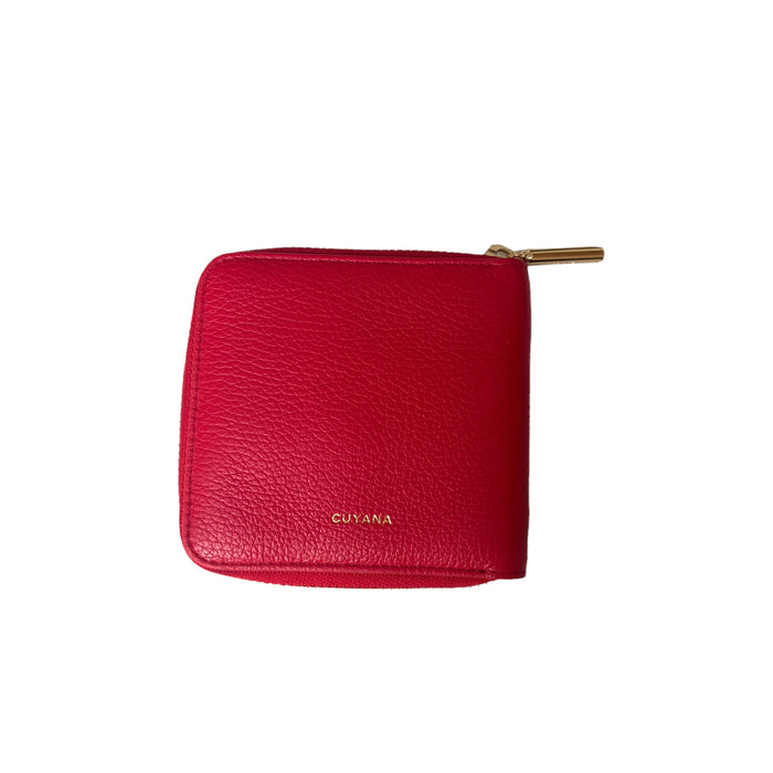 Red Leather Wallet