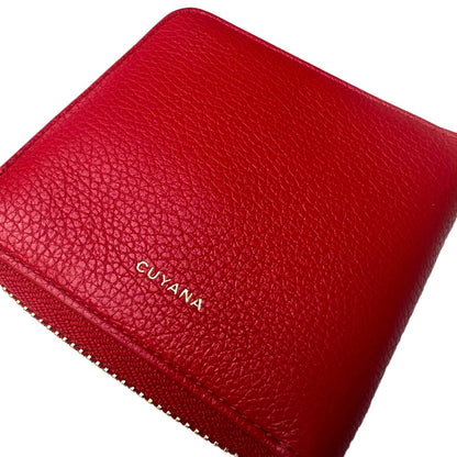 Red Leather Wallet