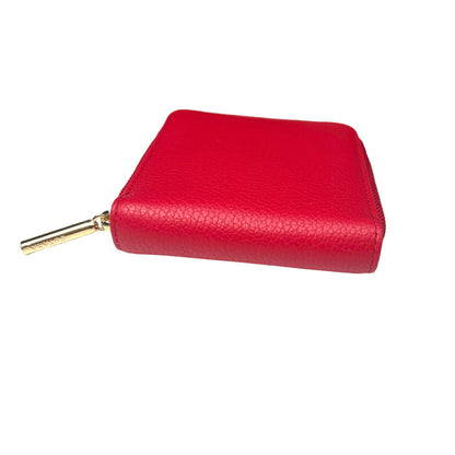Red Leather Wallet