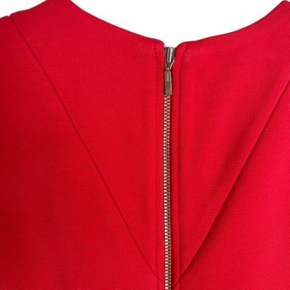 Red Sleeveless Dress - 2