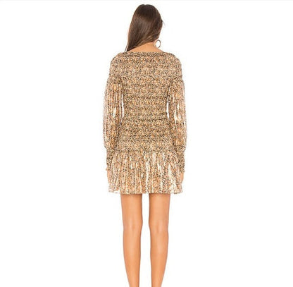 Scarlett Silk Mini Dress - XS