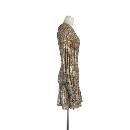Scarlett Silk Mini Dress - XS