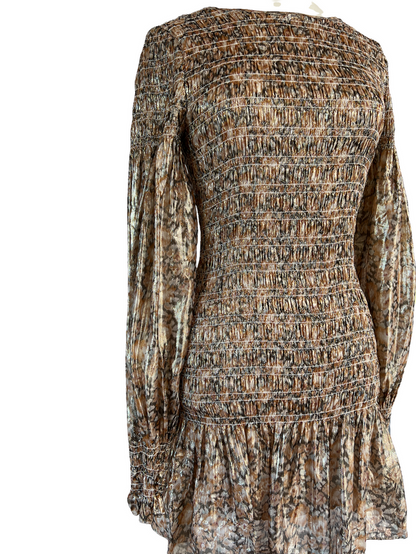 Scarlett Silk Mini Dress - XS