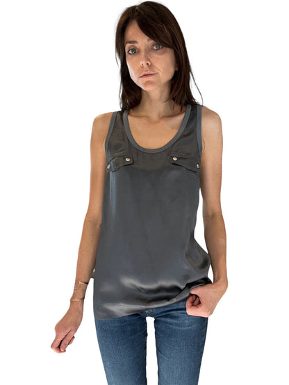 Silk Tank Top - S