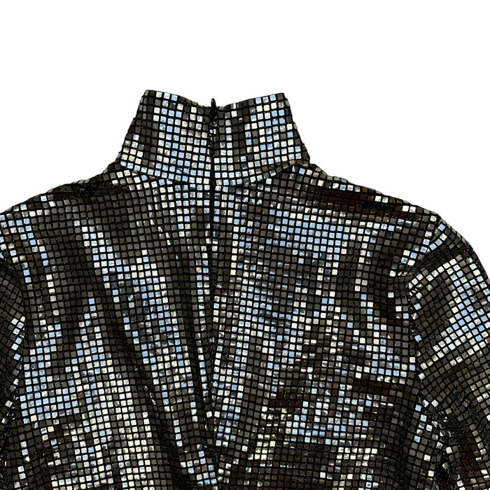 Silver Mosaic Top - XS