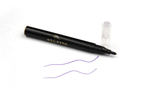 Skin Marker Updated Purple and White Fine Tip Marker (Box of 100)