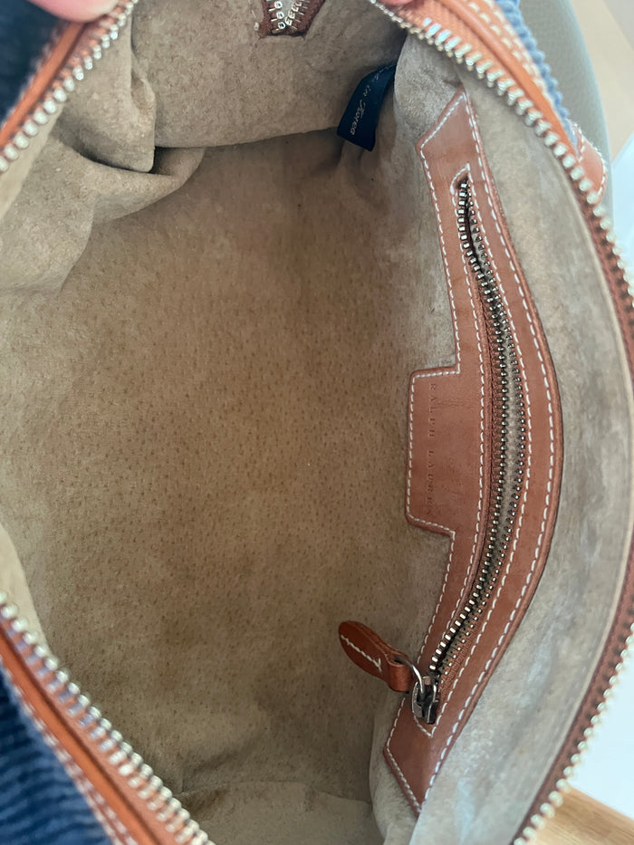 Small Corduroy Barrel Bag