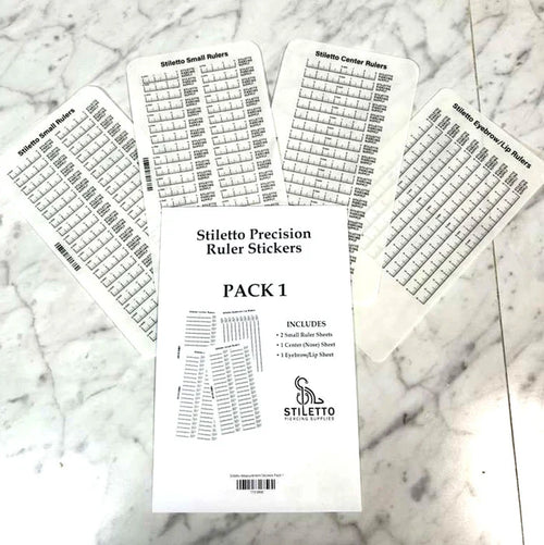 Stiletto Precision Sticker Ruler Pack