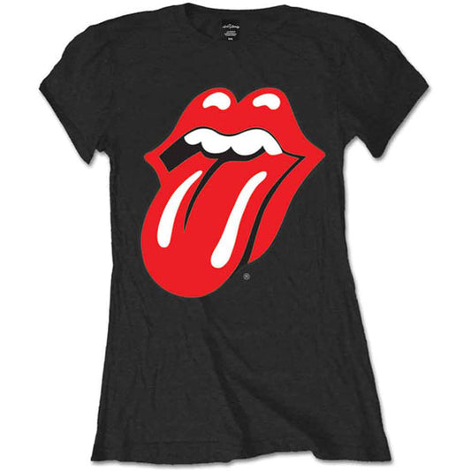 T-Shirt - Rolling Stones - Classic Tongue - Lady