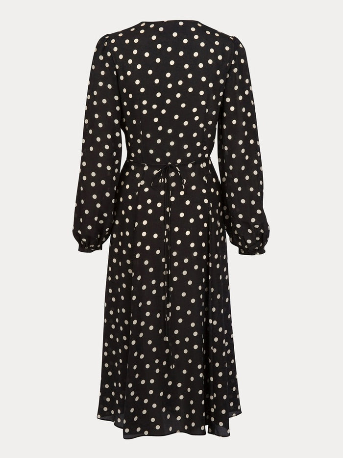 The Violette Black White Dress - XXS
