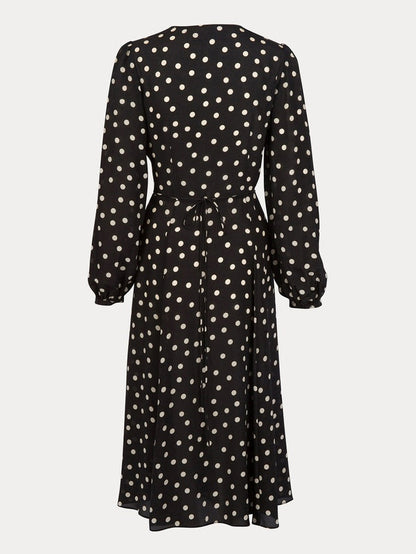 The Violette Black White Dress - XXS