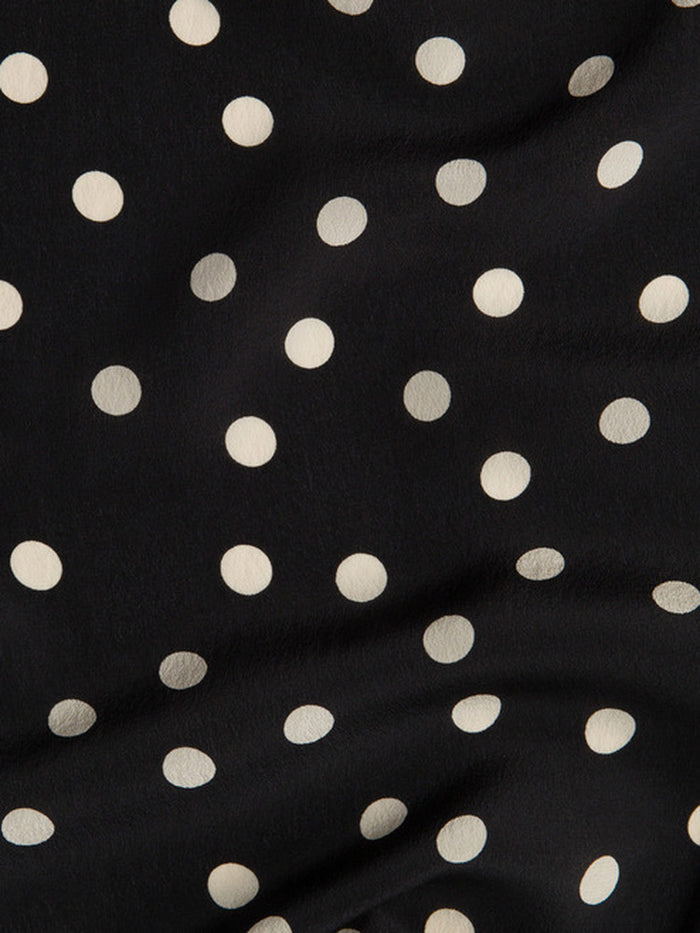 The Violette Black White Dress - XXS