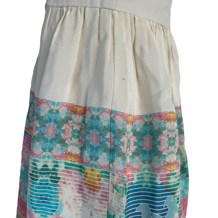 White Bustier Dress - 0