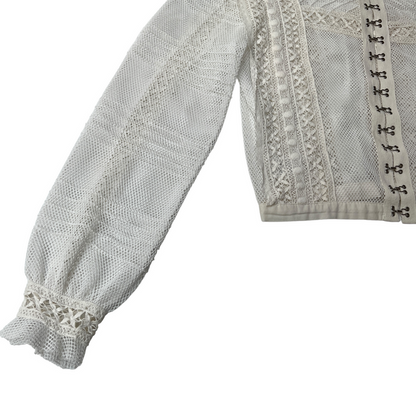 White Lace Top - S